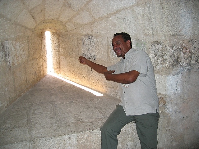 Rifleman's embrasures at Forteleza Ozama