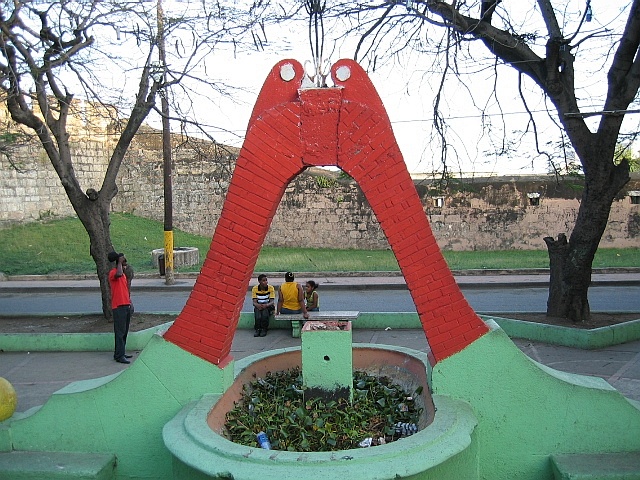 Park near Puente Juan Pablo Duarte